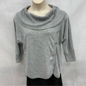 Adrienne Vittadini Cowl Neckline Sweater